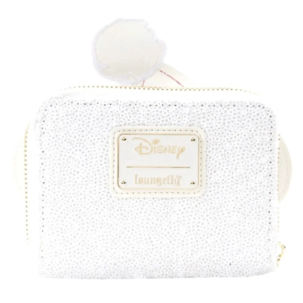 Mickey Mouse Sequin Snowman Zip Around Wallet - Picture 4 of 4